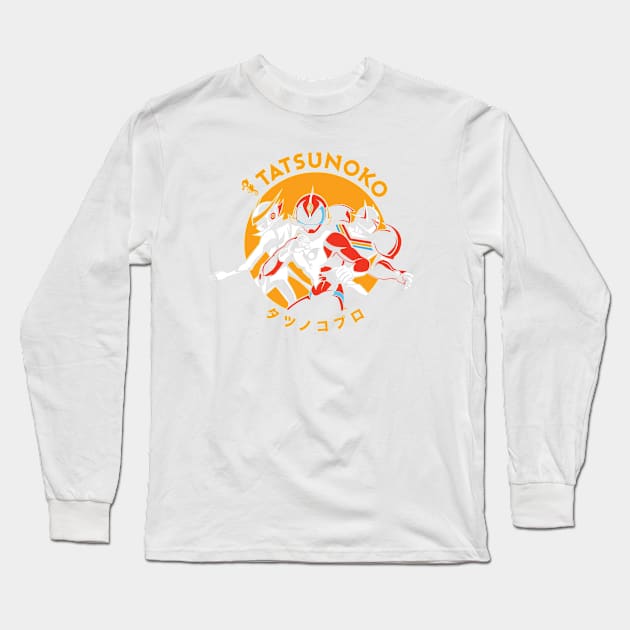 152 Trio Tatsu Long Sleeve T-Shirt by Yexart